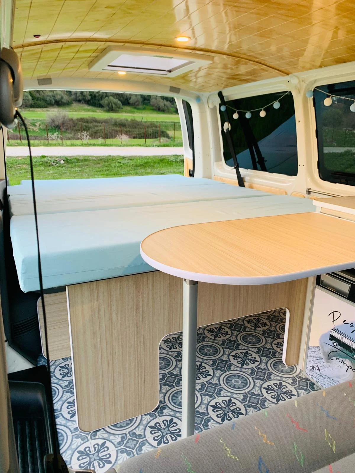 Trabajo realizado: interior camper