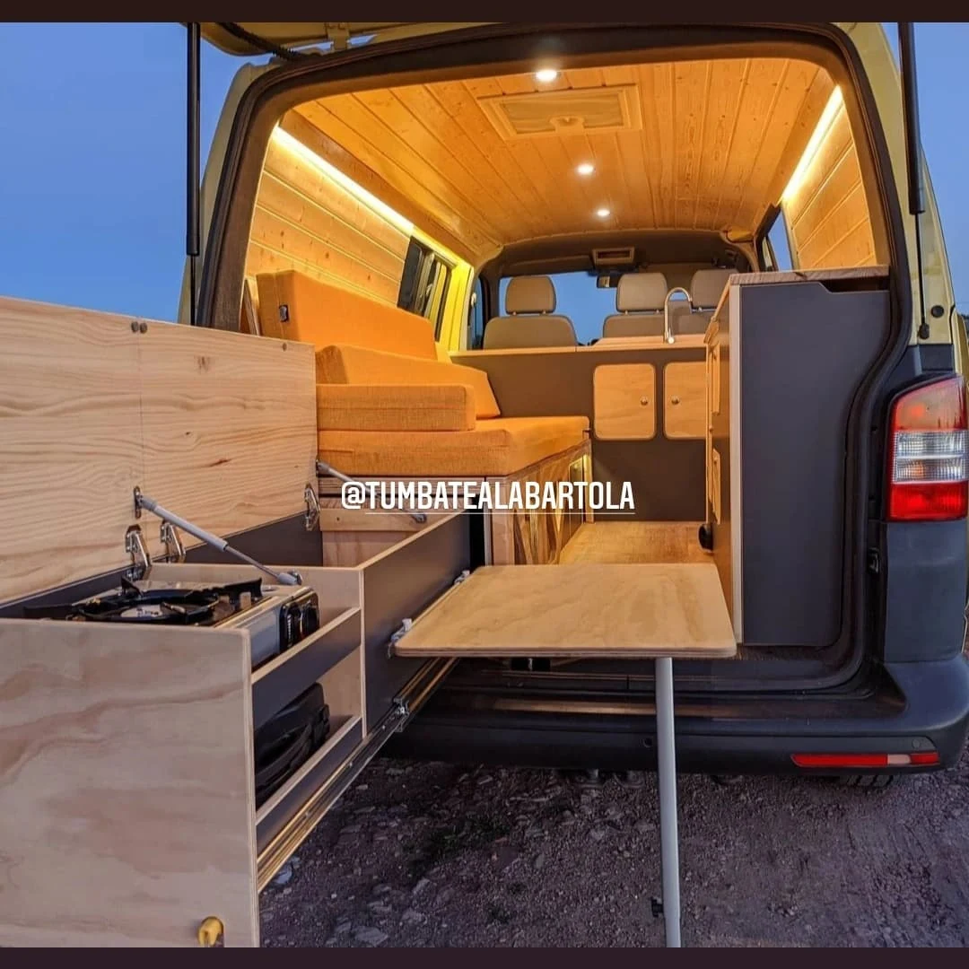 Trabajo realizado: interior camper