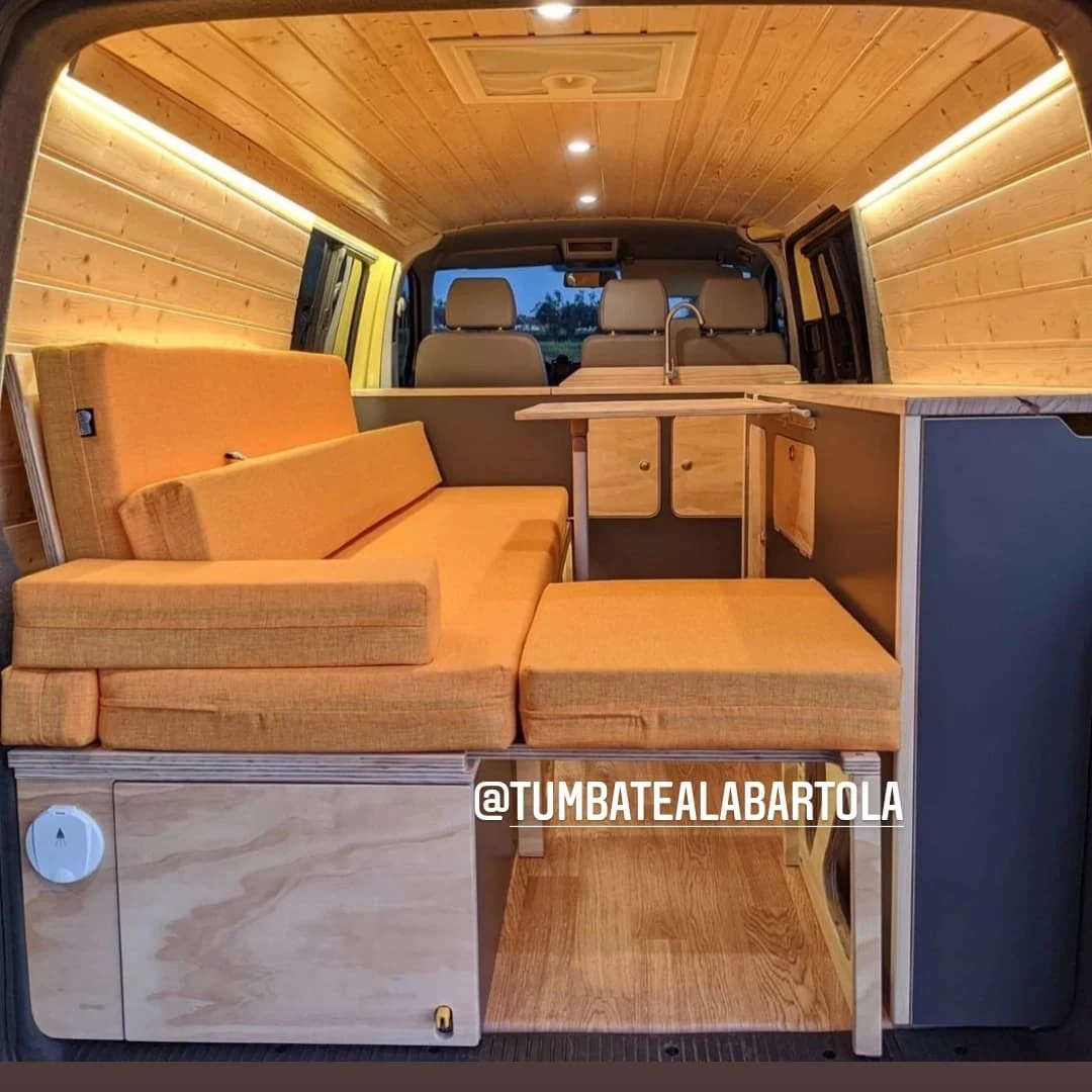 Trabajo realizado: interior camper