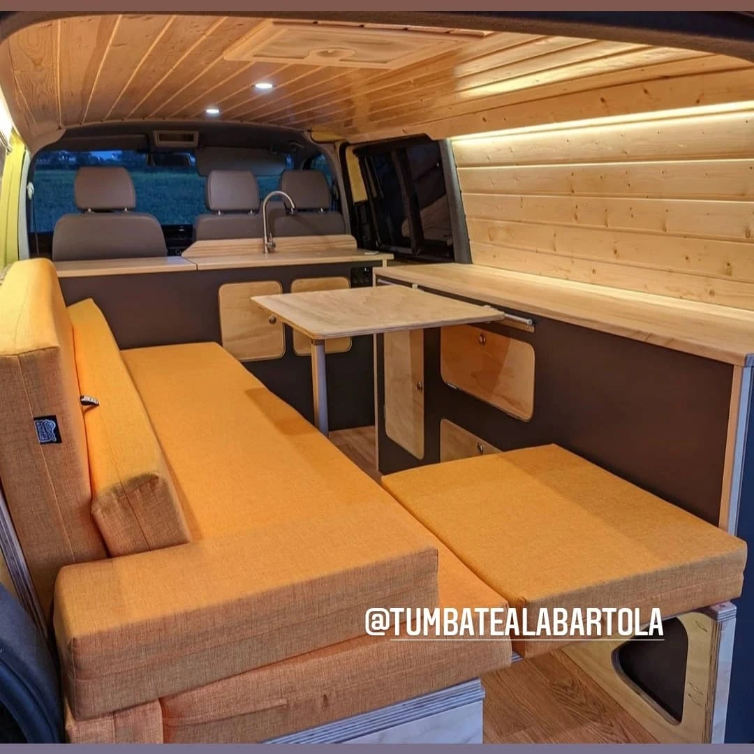 Trabajo realizado: interior camper